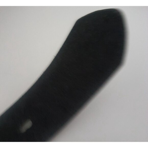 POINT ZERO Genuine Leather Black Belt Size 32 Buckle Made in Canada - Picture 8 of 10